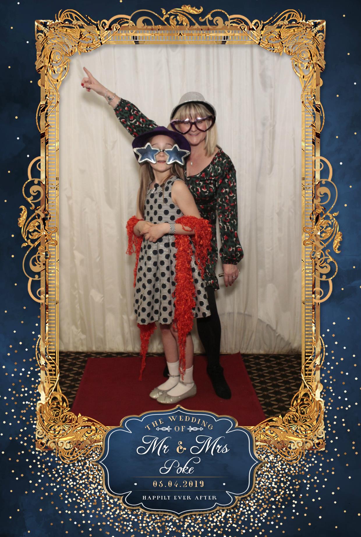 Mr & Mrs Poke | View more photos from the event at gallery.myphotoboothexperience.co.uk/u/MyPhotoBoothExperienceLtd/Mr-Mrs-Poke